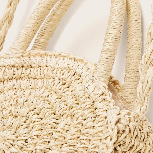 Round Woven Bag - Picture 3 of 7